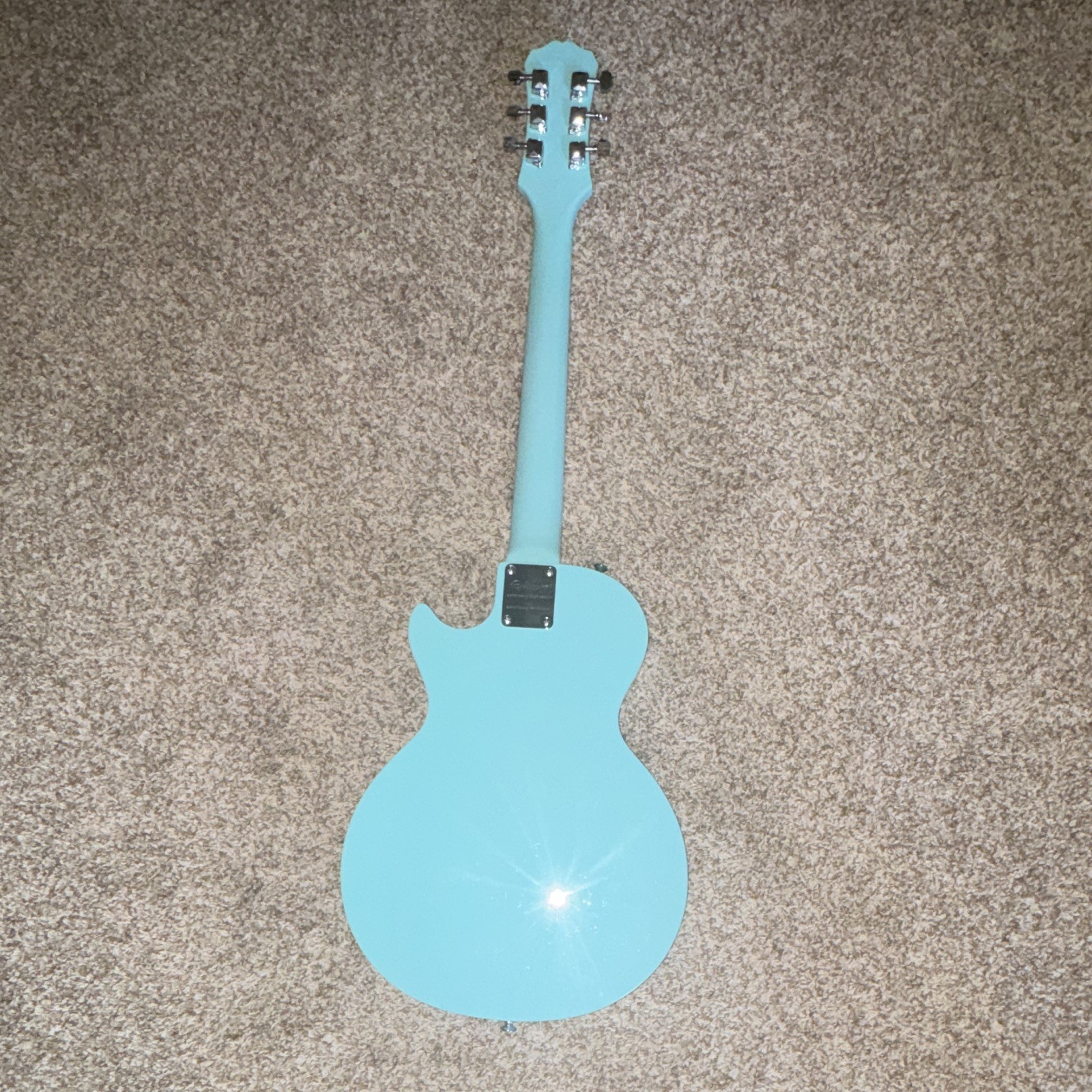 Epiphone Les Paul SL Electric Guitar Blue 6-String Solid Body w/ Amplifier
