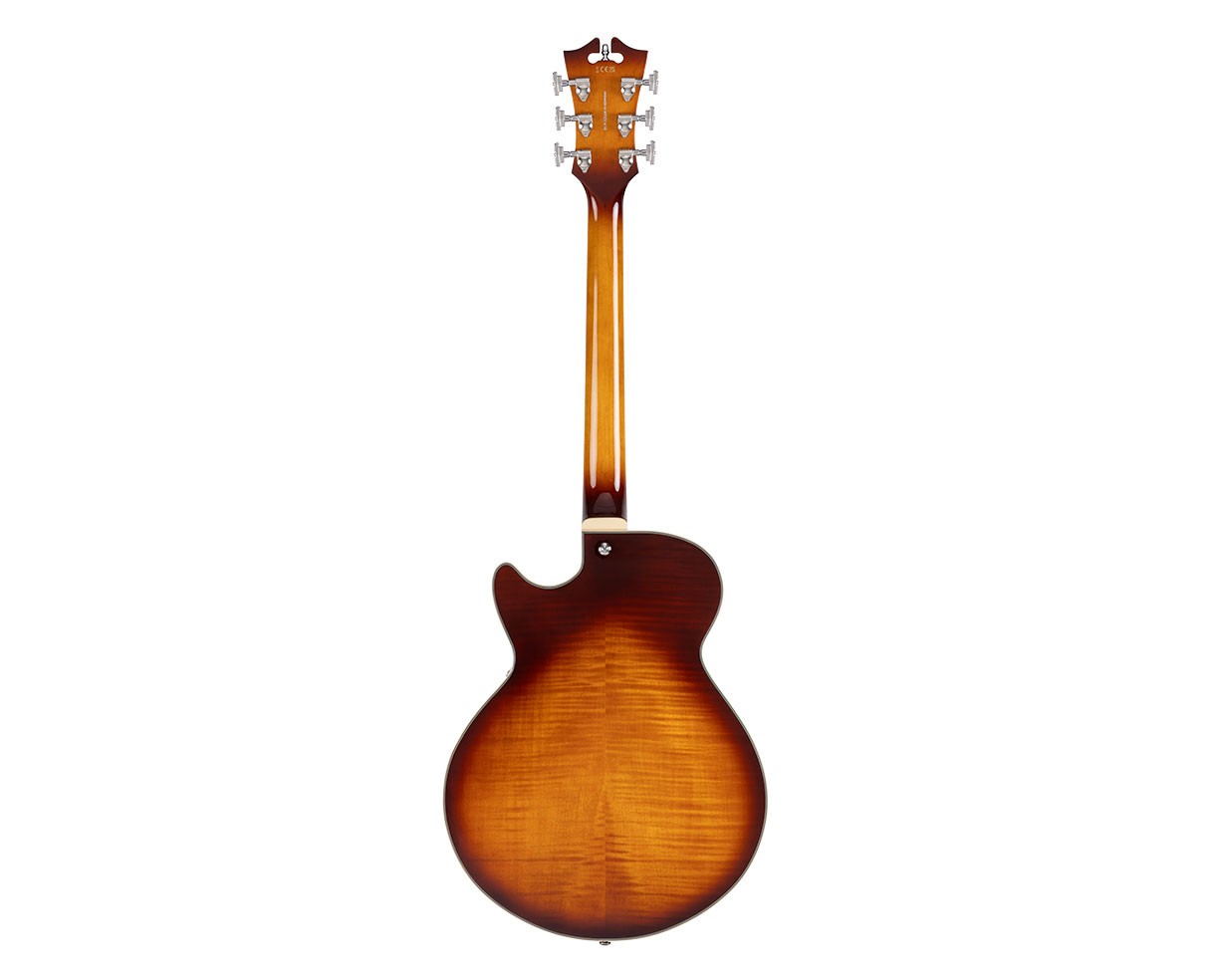 D’Angelico Premier SS Electric Guitar w/Gig Bag – Dark Iced Tea Burst – B-Stock
