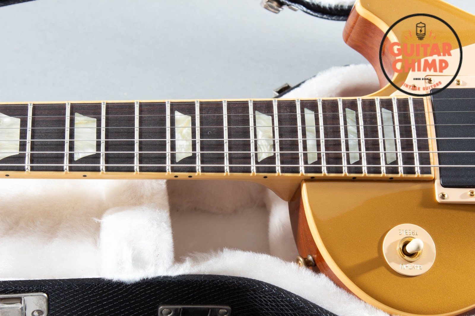 2009 Gibson Limited Edition Les Paul Standard Piezo Gold Top #142/1000 EMG OHSC