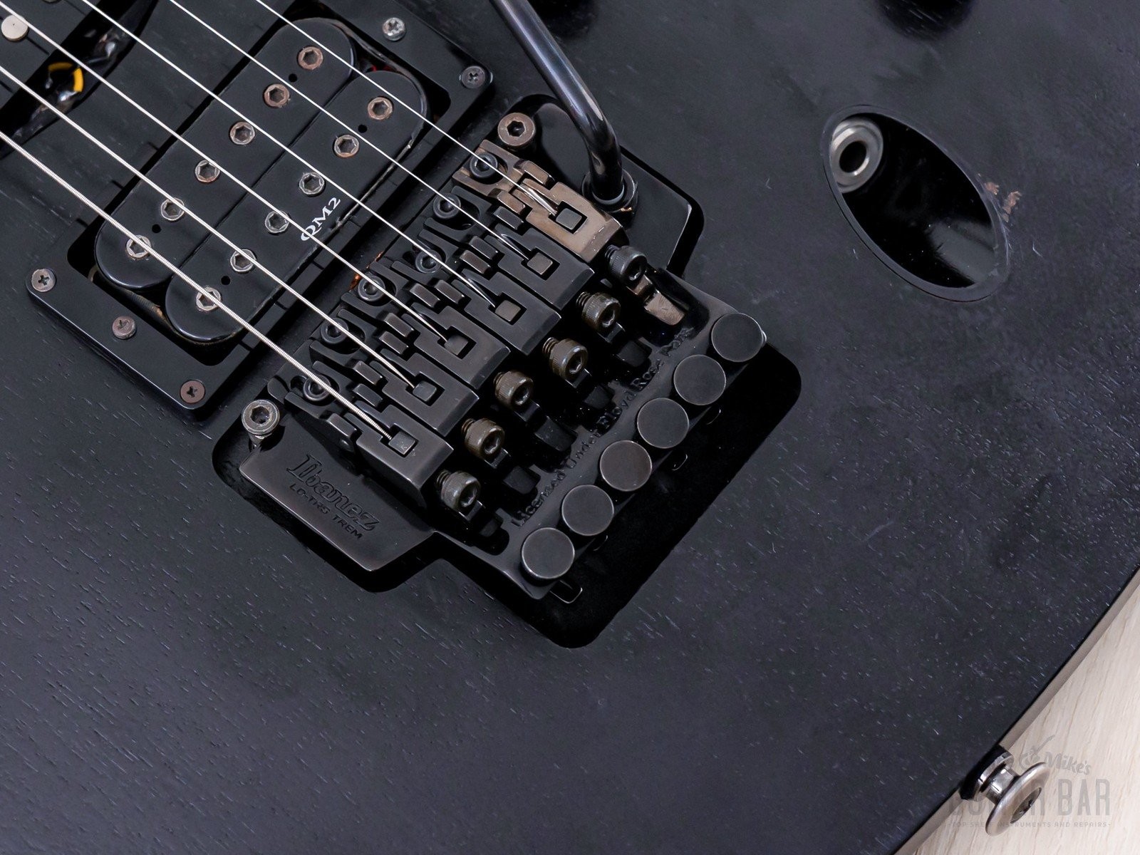 2001 Ibanez Prestige S Series S470 HSH Satin Black w/ Floyd Rose