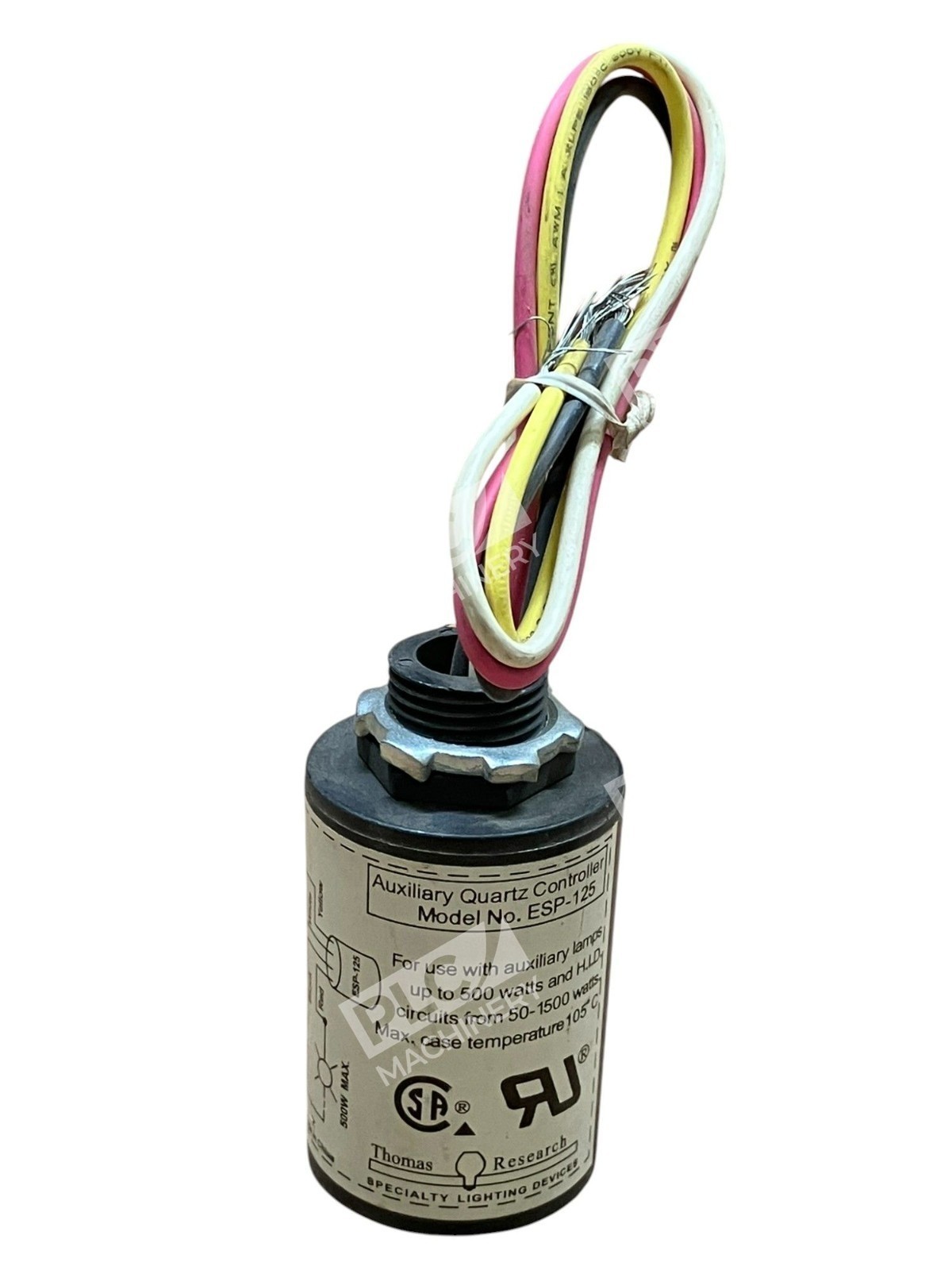 Thomas Research Specialty Lighting Auxiliary Quartz Controller ESP-125