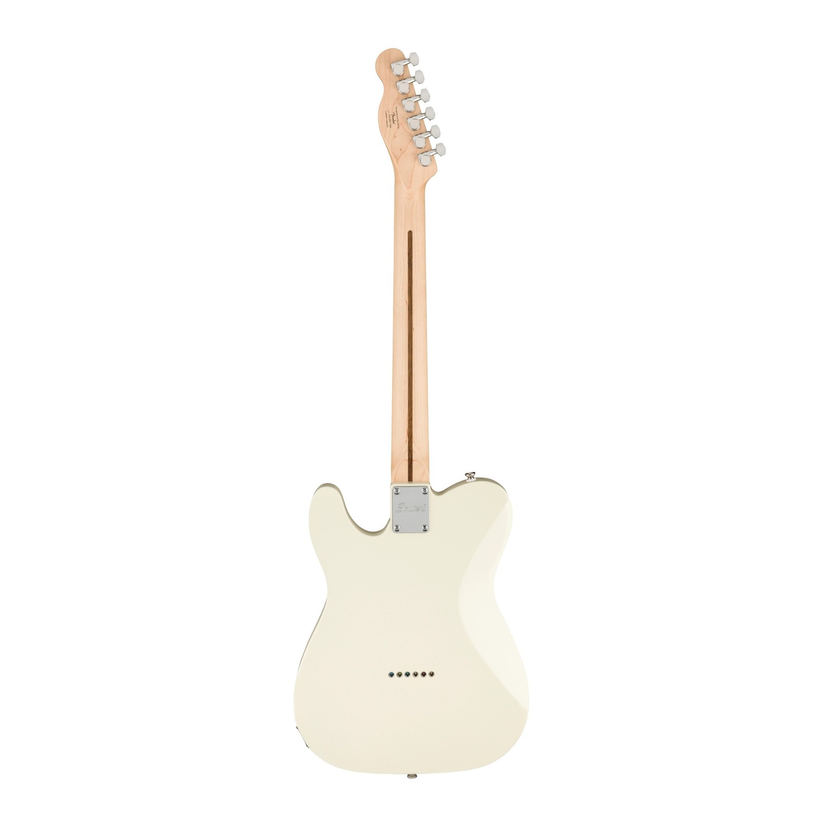 Squier Affinity Series Telecaster Electric Guitar (Olympic White) with Gig Bag