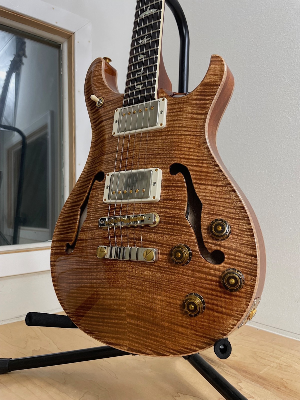 2021 PRS McCarty Hollowbody 594 “10 Top” Copper