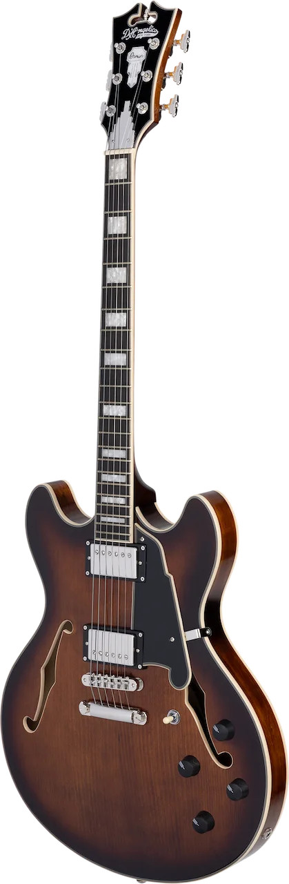 D’Angelico Premier DC Electric Guitar – Brown Burst