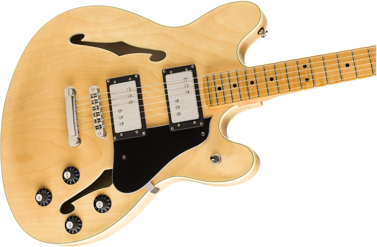 Squier Classic Vibe Starcaster Electric Guitar, Maple Fingerboard, Natural