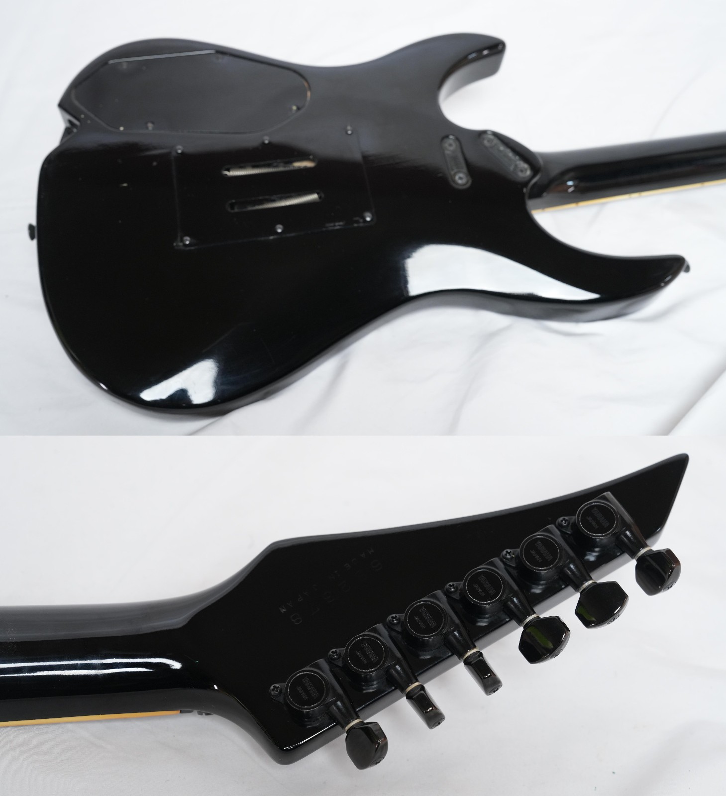 YAMAHA RGX612 BLACK 1980s Japanese-made SSH pickup hard rock guitar