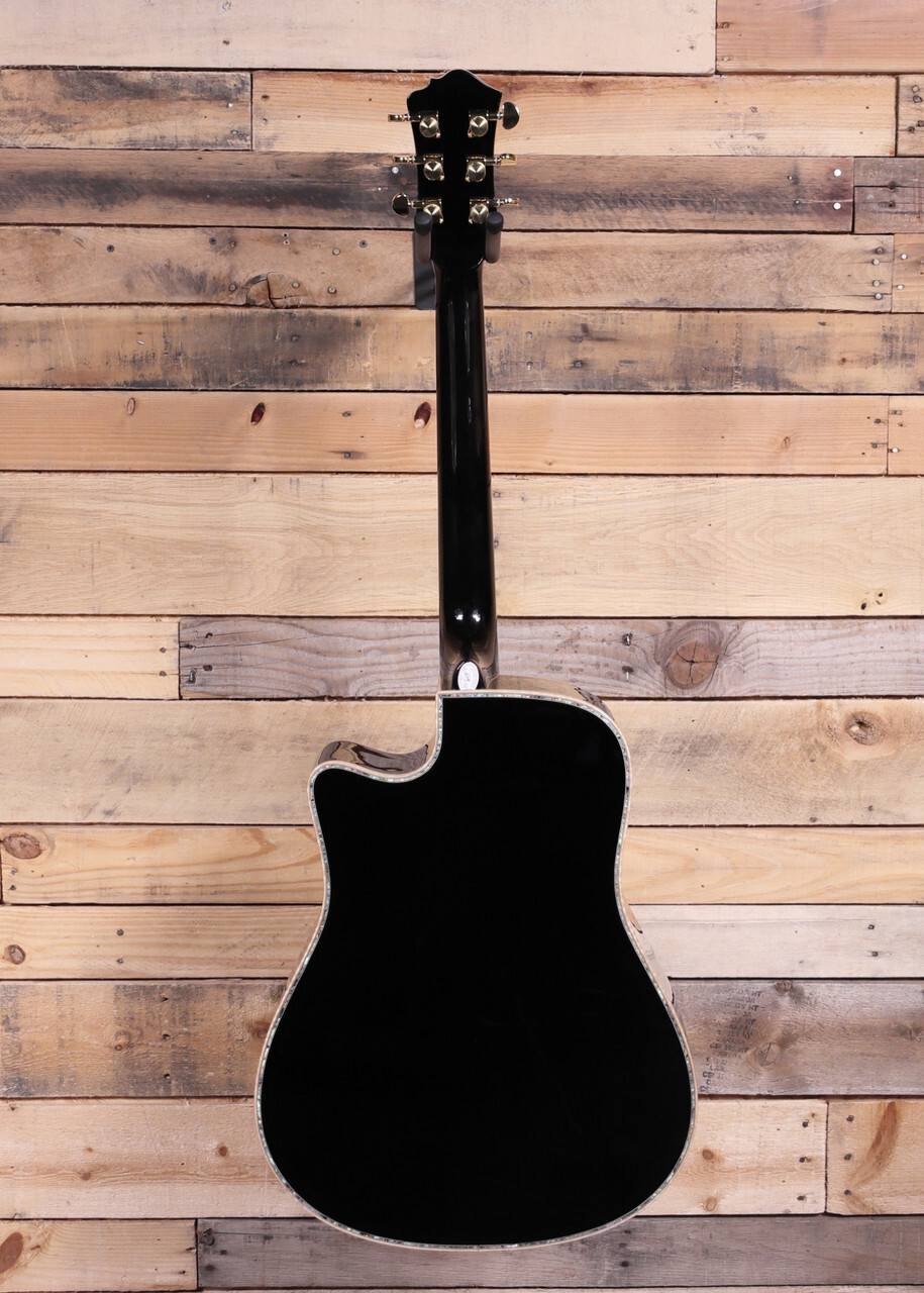 BC Rich Prophecy Acoustic/Electric Guitar Black w/ Case