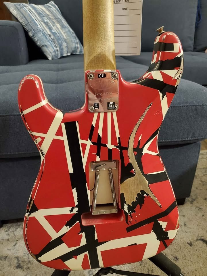 New EVH Frankie Relic Electric Guitar 2021 Authentic Van Halen Guitar