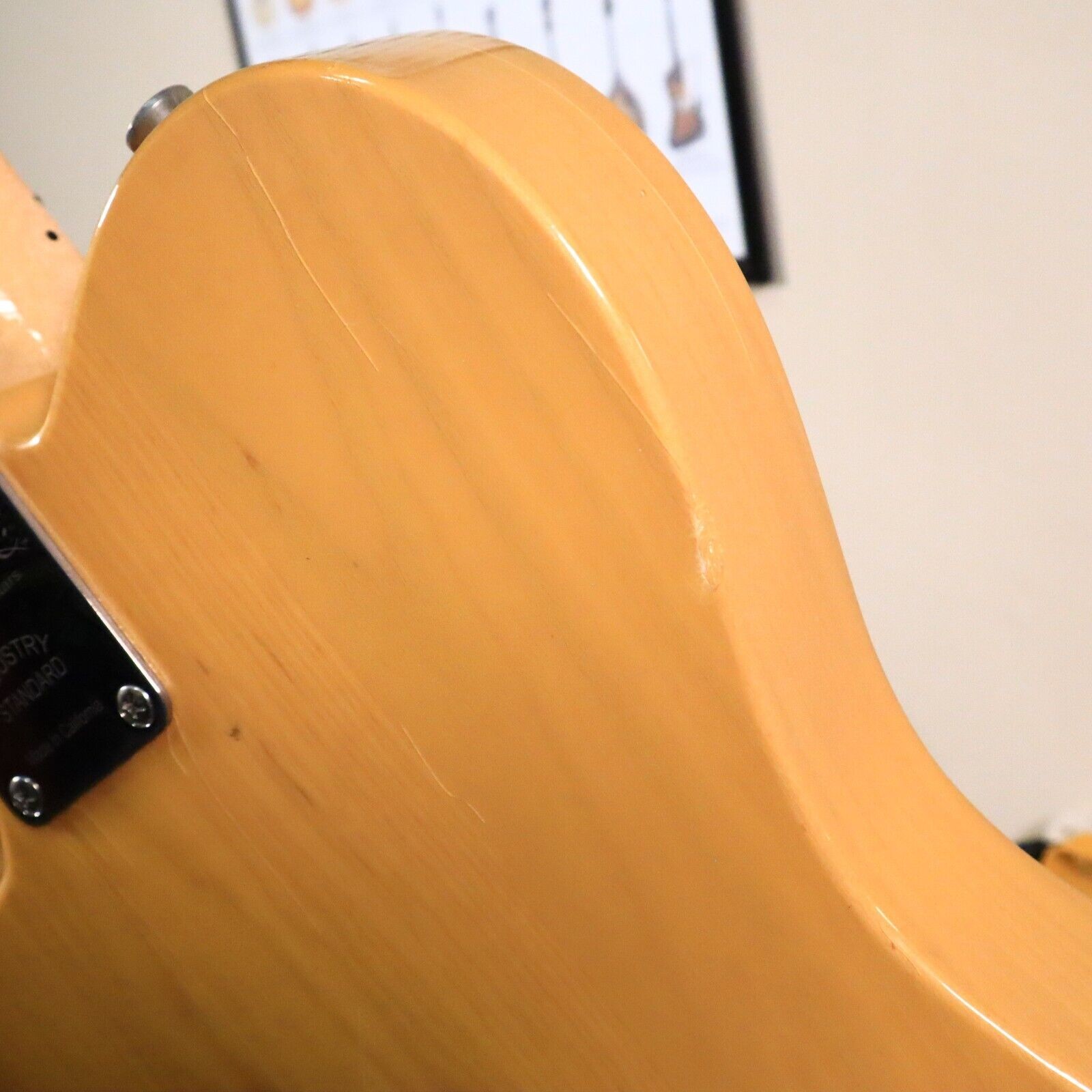 2013 DeTemple Telecaster Tele Industry Standard Natural Electric Guitar