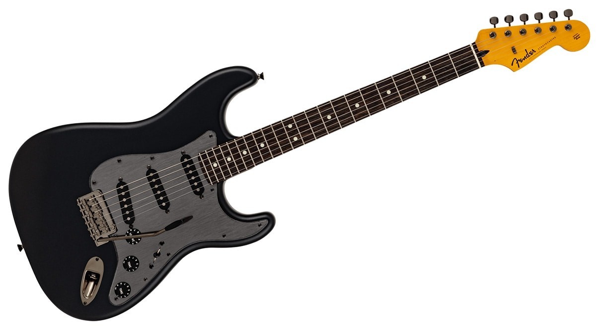 Fender Hybrid II 2026 Stratocaster Satin Metallic Matte Phantom Black Guitar