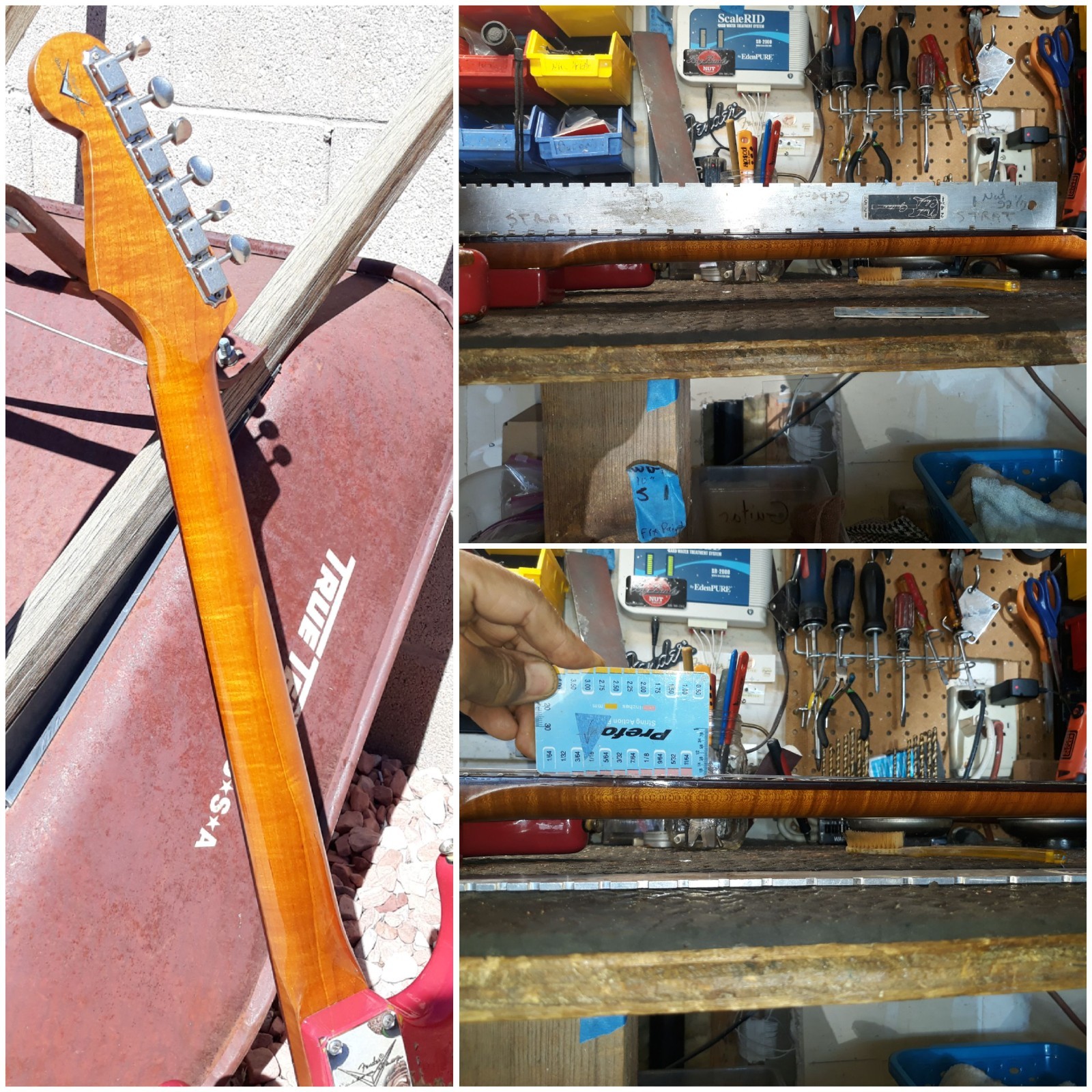 Fender Stratocaster 63 “Michael Landau” Trib Dakota Red Strat over 3 T-SB