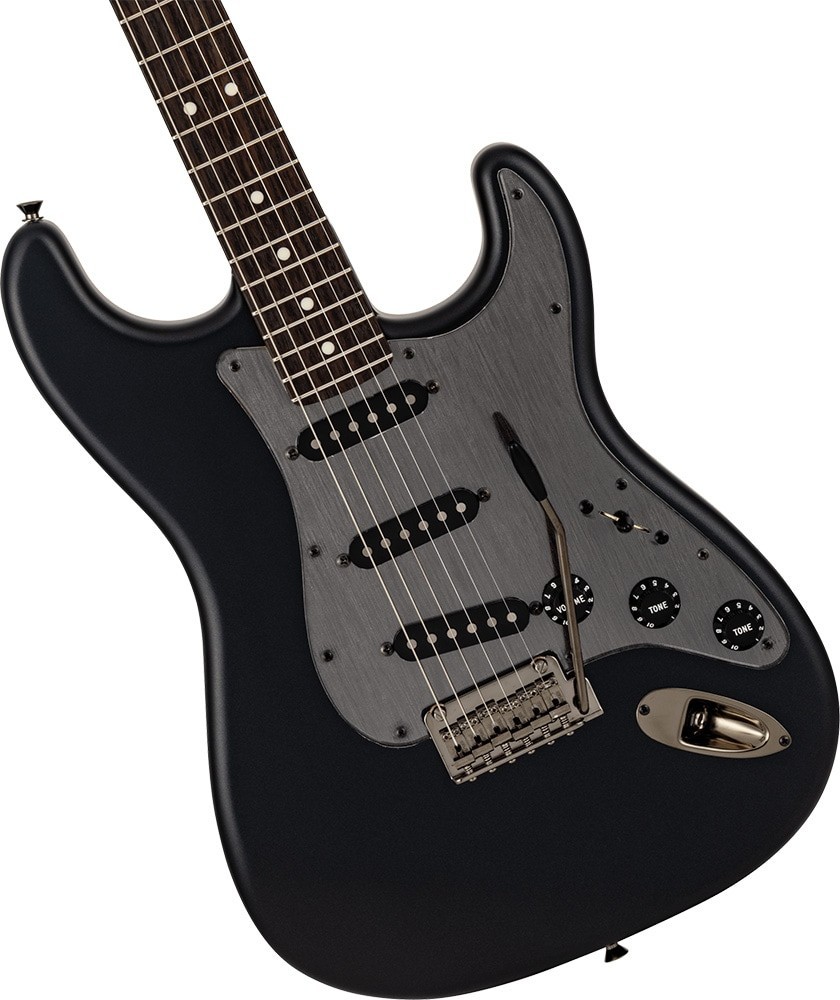Fender Hybrid II 2026 Stratocaster Satin Metallic Matte Phantom Black Guitar