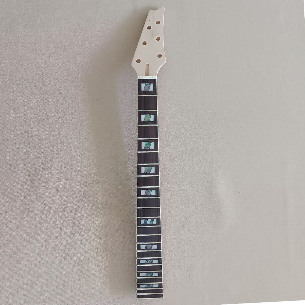 6 String DIY CR hardware Electric Guitar Kit Mahogany Body Rosewood Fretboard