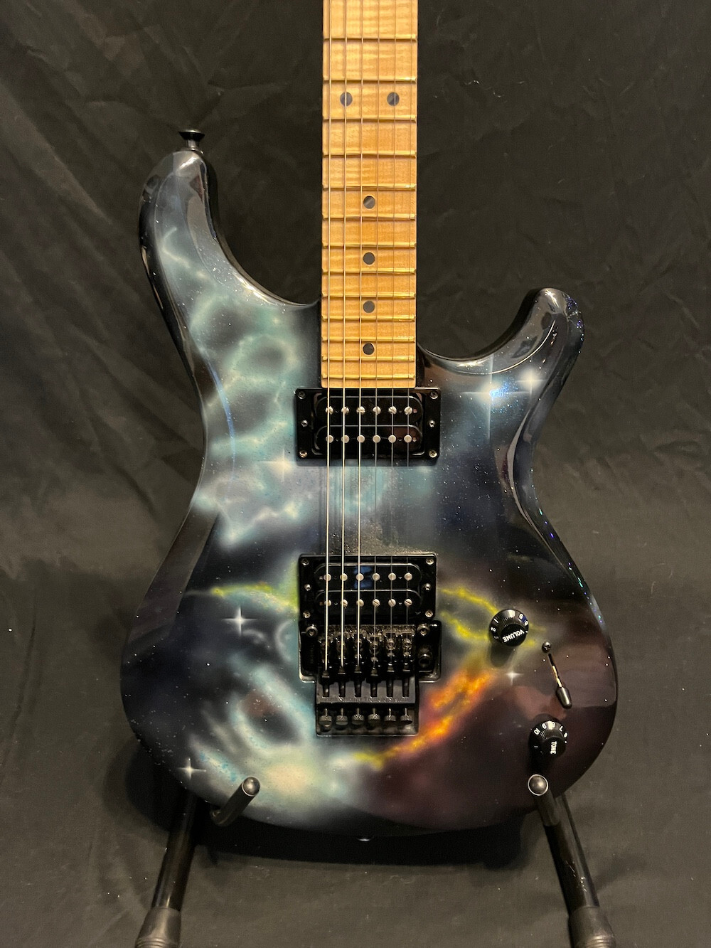 2017 Knaggs Severn XF Trembuck Galaxy Graphic by Nick Ralph Flame Maple Neck W/O