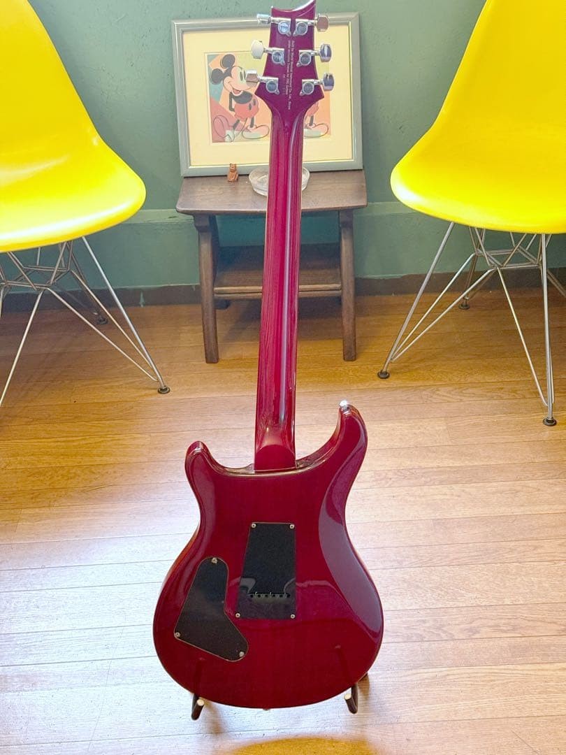 PRS SE CUSTOM 24 Black Cherry Safe packing!