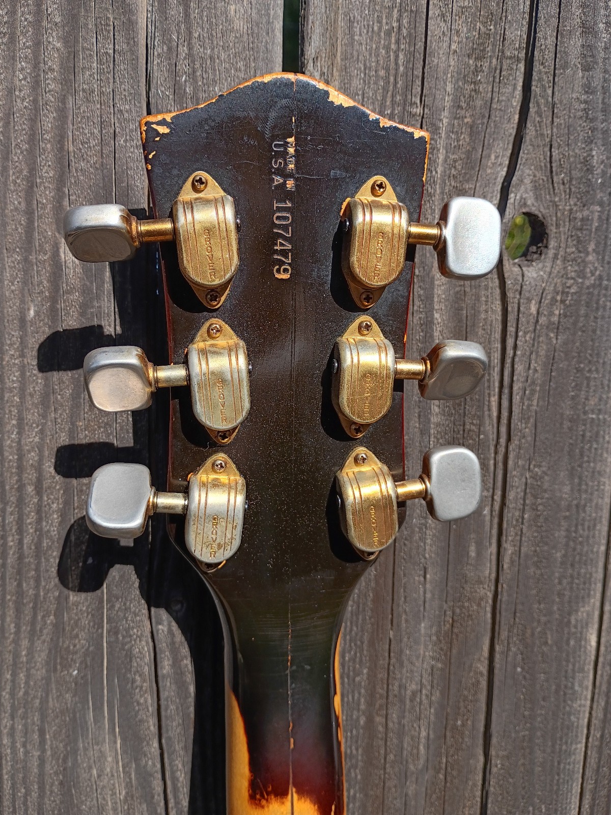 1967 Left Handed Gretsch 6187 Viking Rare!