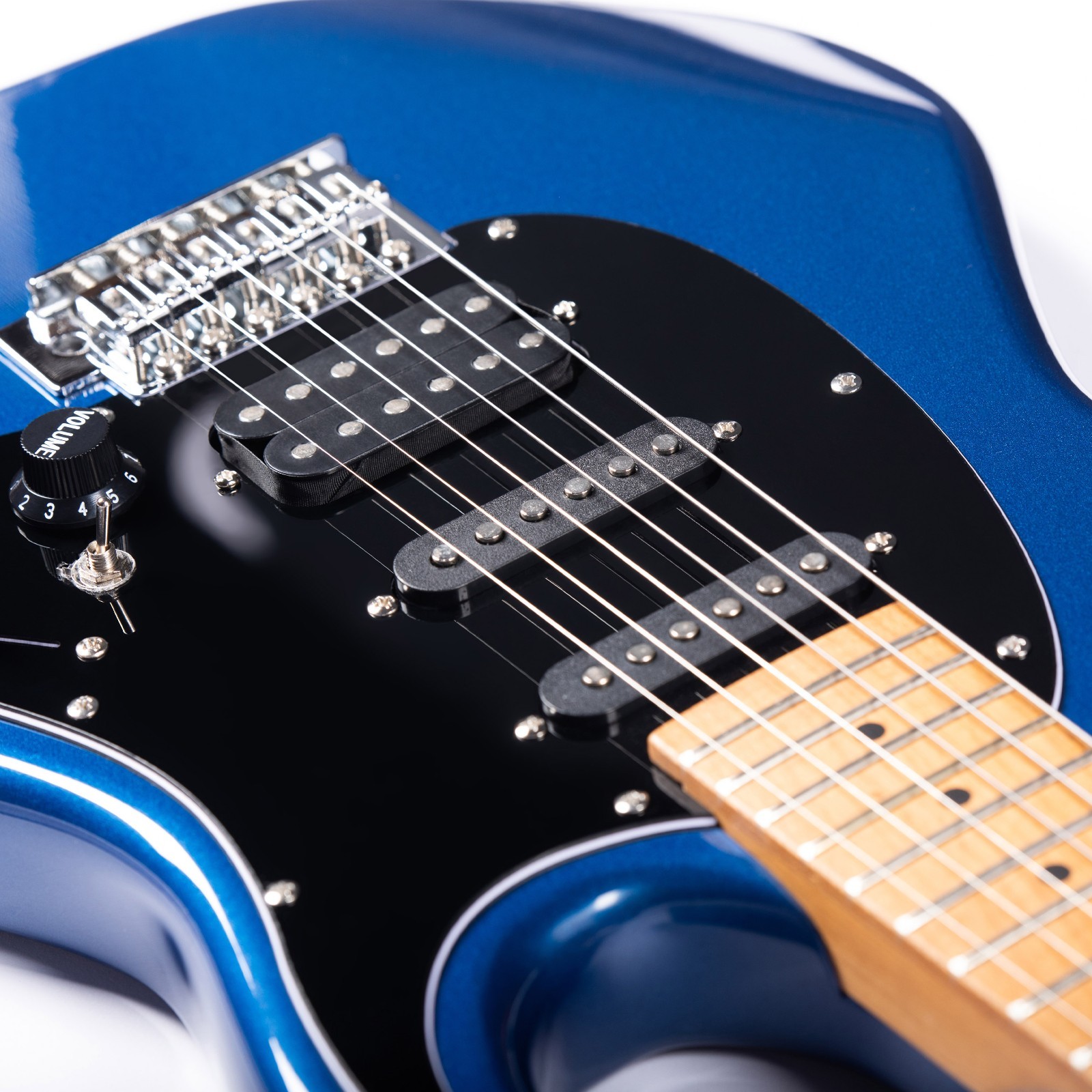 Grote Electric Solid Body Guitar Modern-GST For Beginners (Noble Blue)