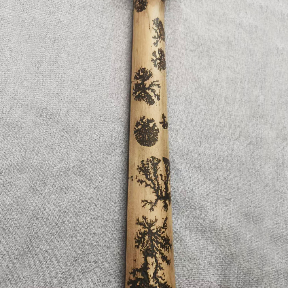 6 String Ash ST Lightning Struck Wood Electric Guitar 21frets natural CR part