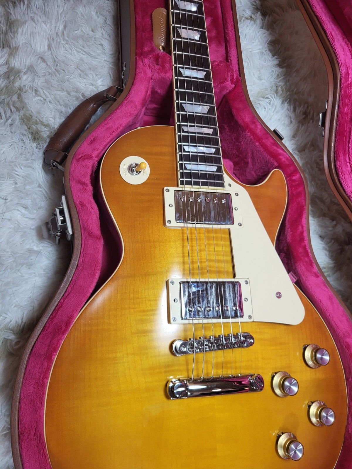Epiphone Inspired by Gibson 1960 Les Paul Standard Reissue, Iced Tea Burst HSC