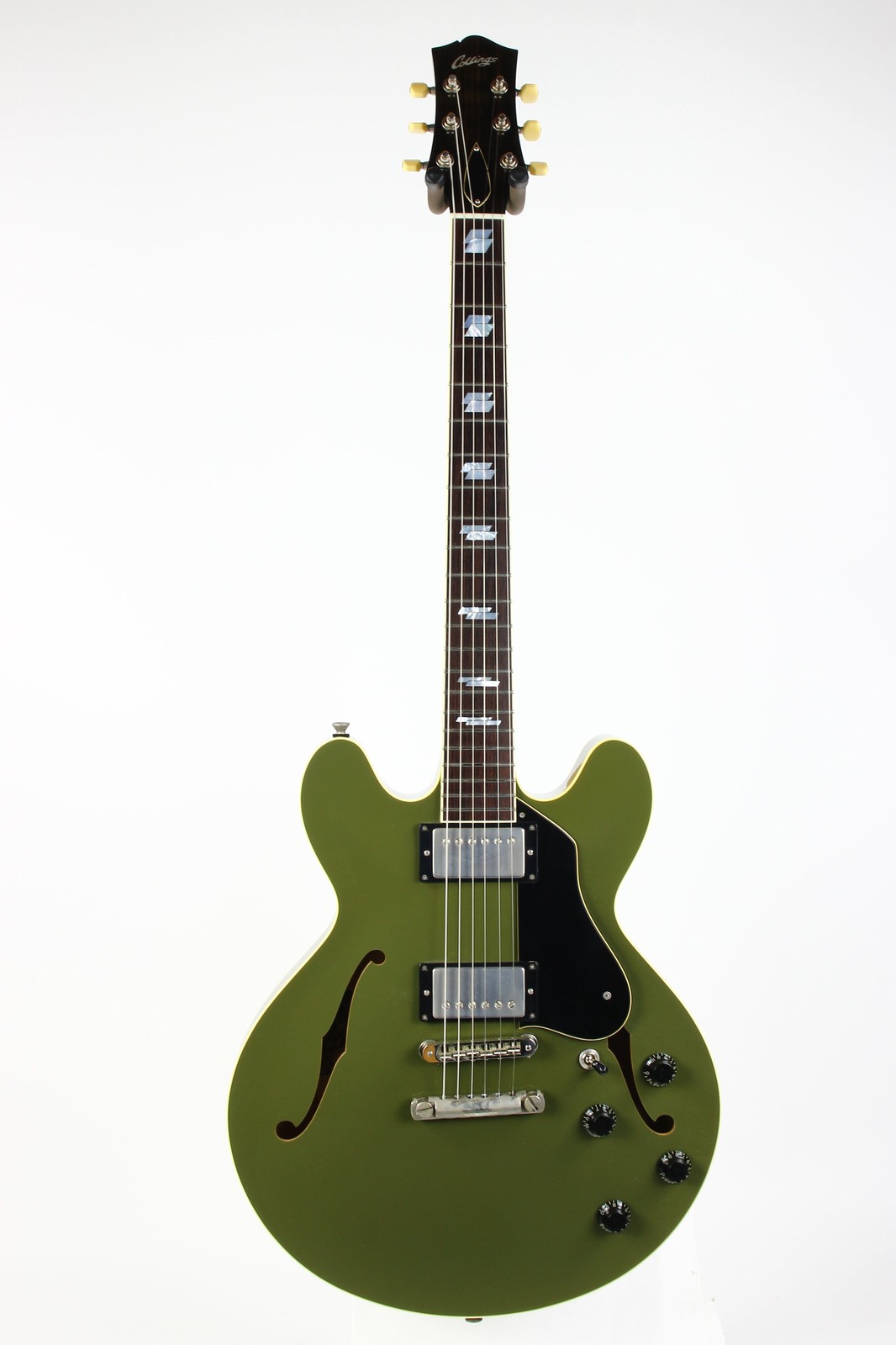 2024 Collings I-35 LC AGED Olive Drab Green | Throbak SLE-101 Plus MXV