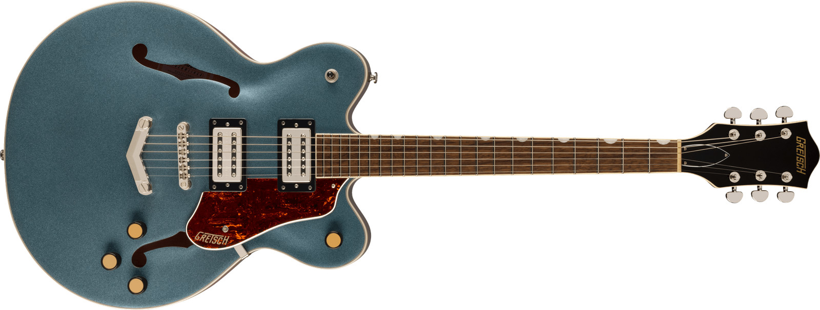 Gretsch G2622 Streamliner with V-Stoptail, Broad’Tron BT-3S Pickups, Gunmetal