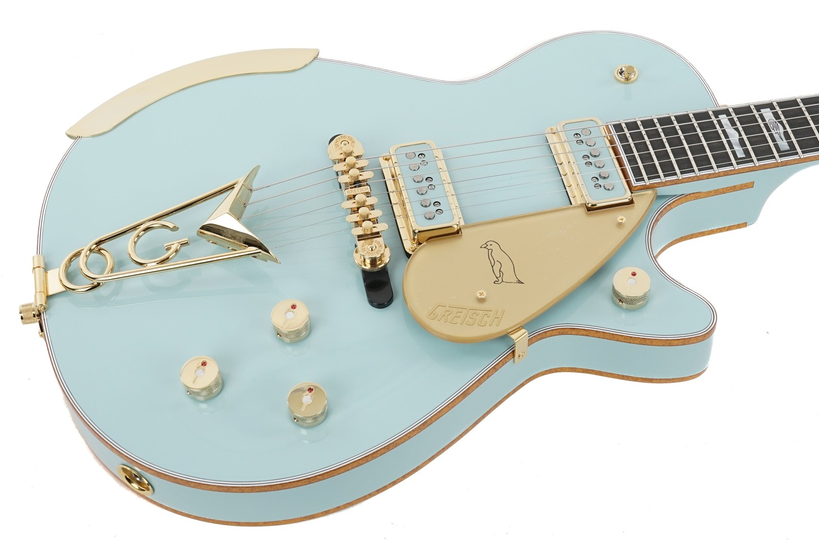 New Gretsch G6134-55DB-FSR Thunder Road ’55 Penguin Daphne Blue #JT25082599