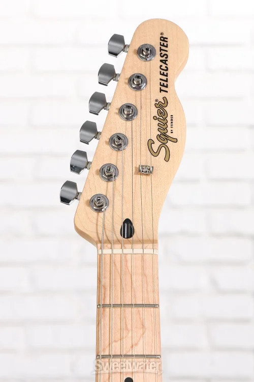 Squier Affinity Series Telecaster Electric Guitar – Butterscotch Blonde with
