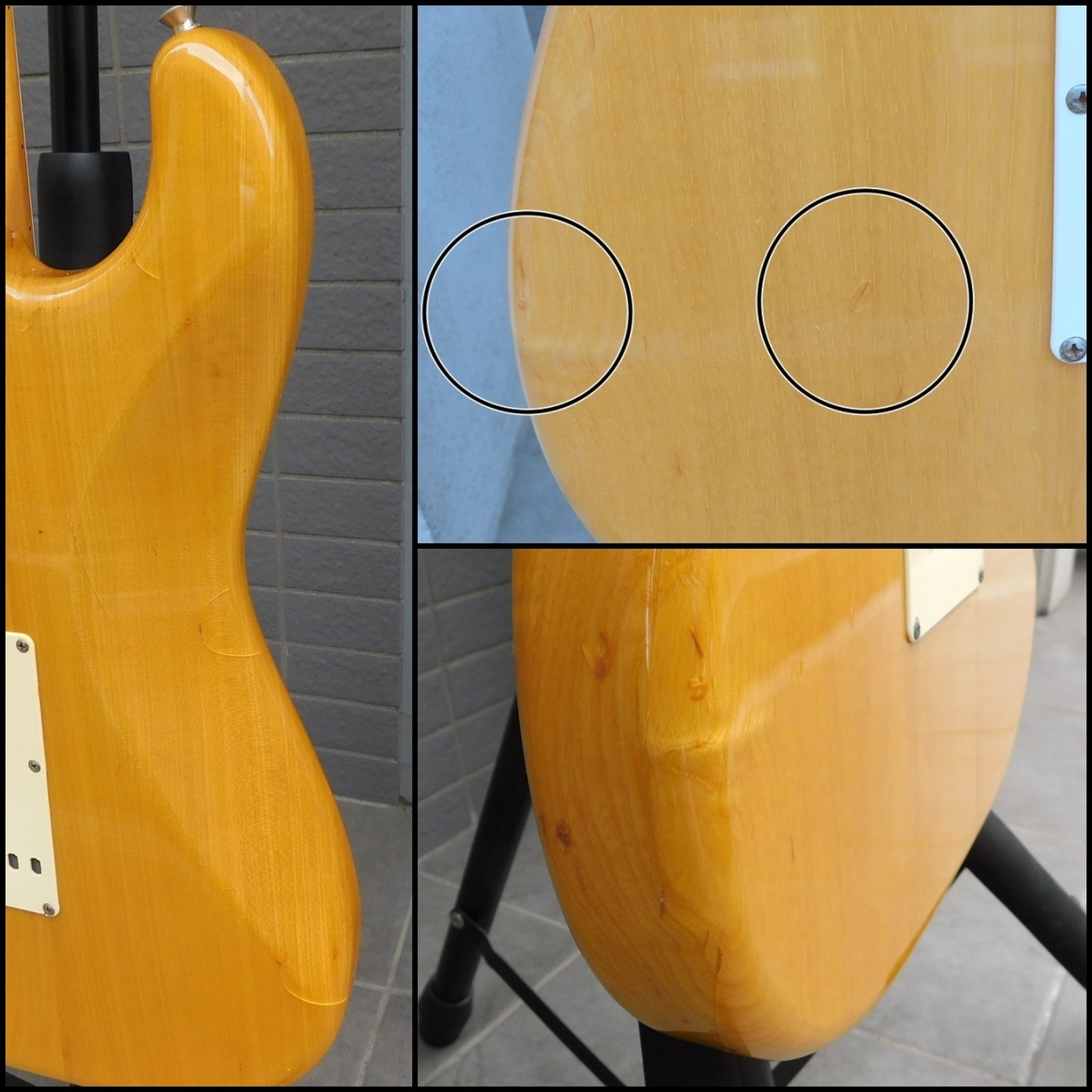 Fender Japan ST72-65 S-Serial Used 1994-1995 Sen Body Natural w/Soft Case