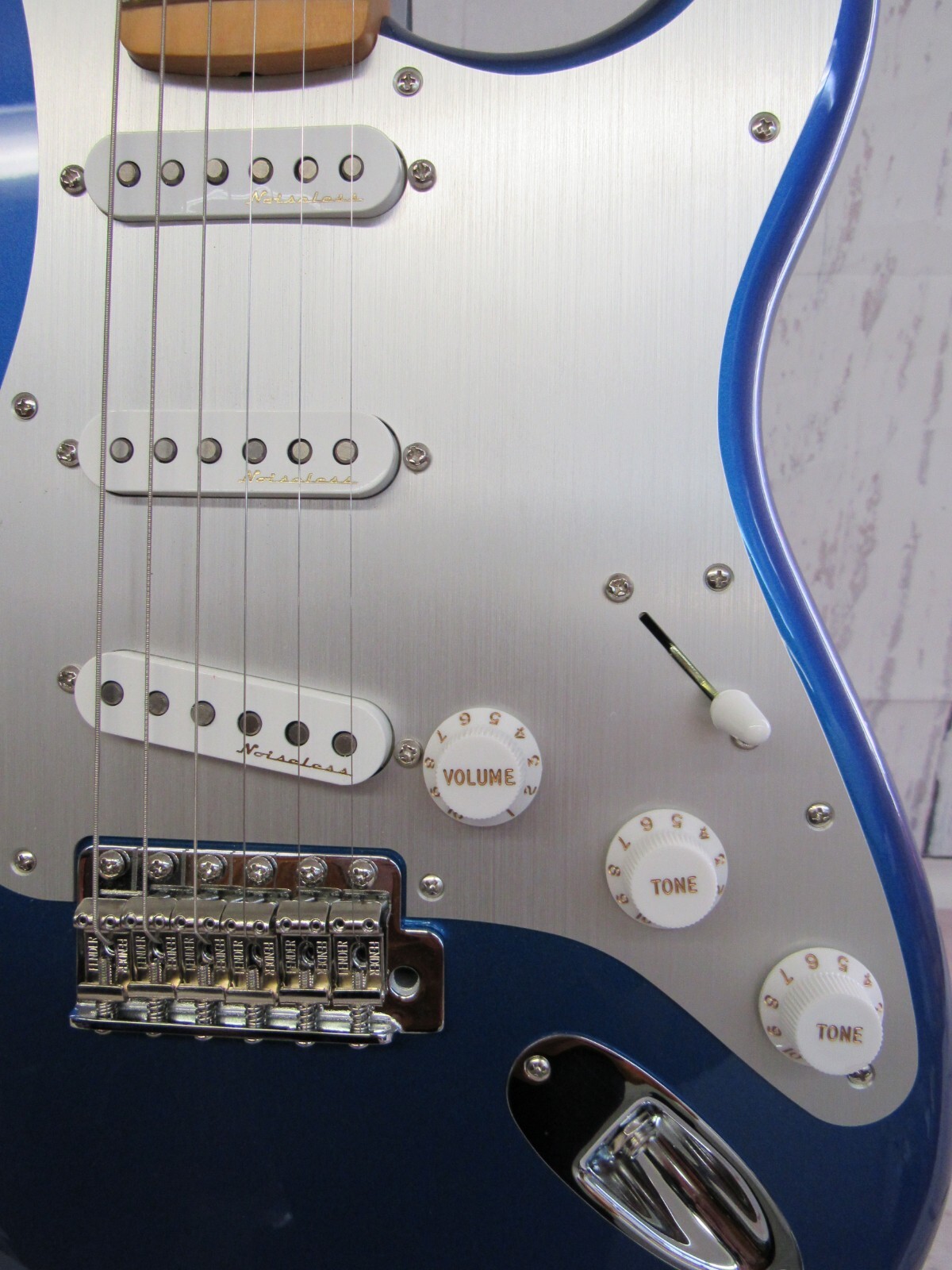 Fender H.E.R Stratocaster Electric guitar – Blue Marlin w/Hard Shell Case