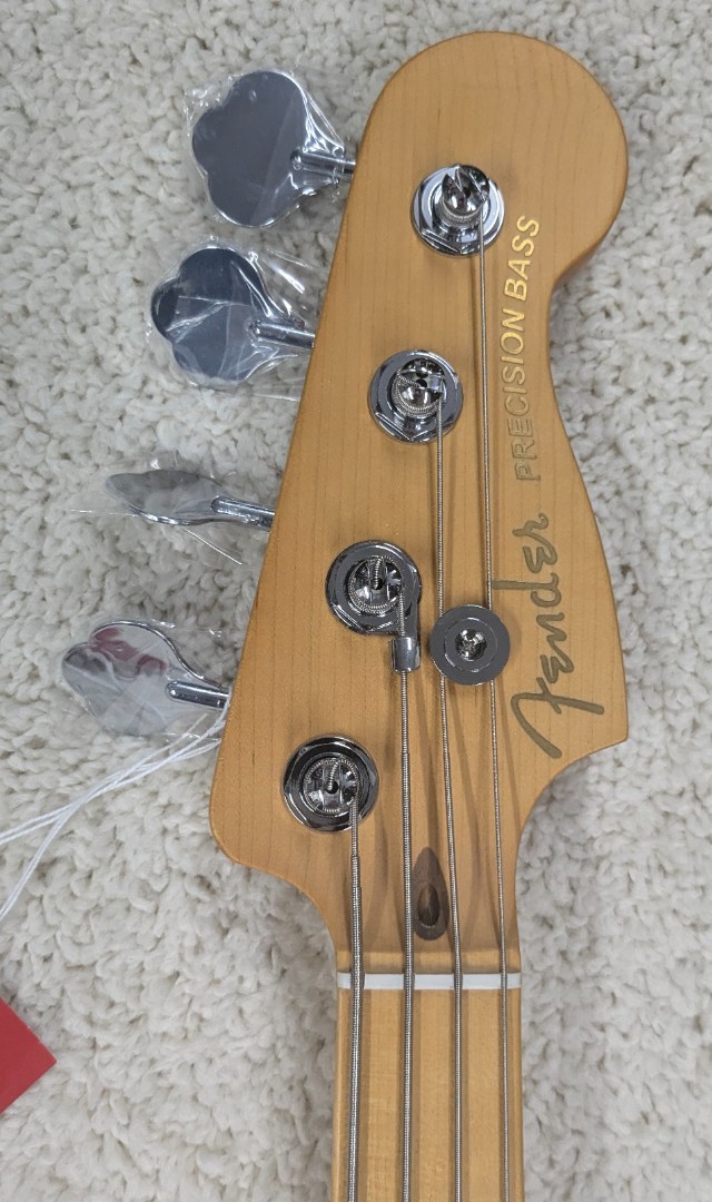 Fender American Ultra II Precision Bass®, Maple Fingerboard, Ultraburst +HS Cas