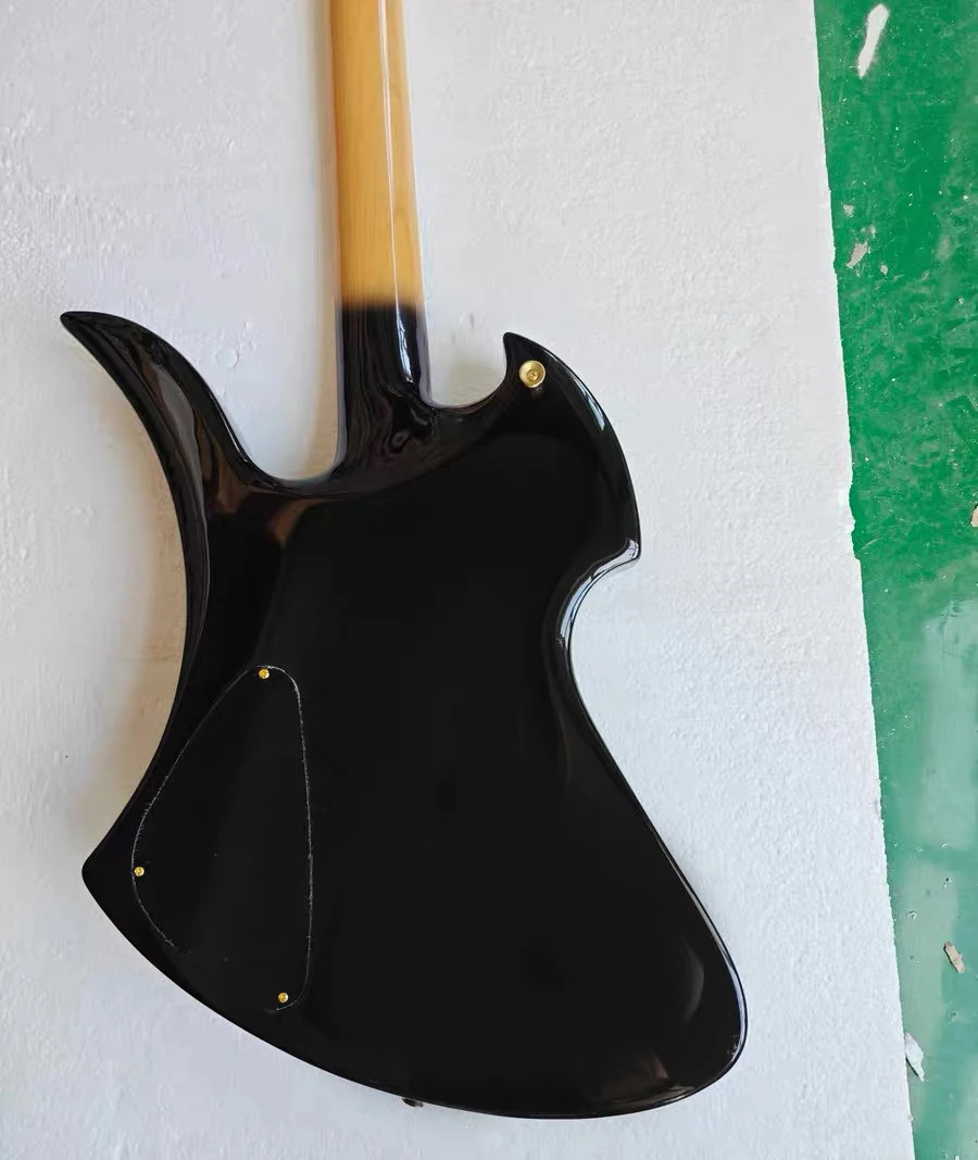 24 Frets Black 6 Strings Electric Guitar Rosewood Fretboard Gold Hardware
