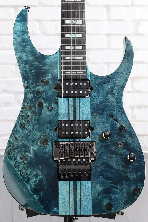Ibanez Premium RGT1220PB Electric Guitar – Cosmic Blue Low Gloss