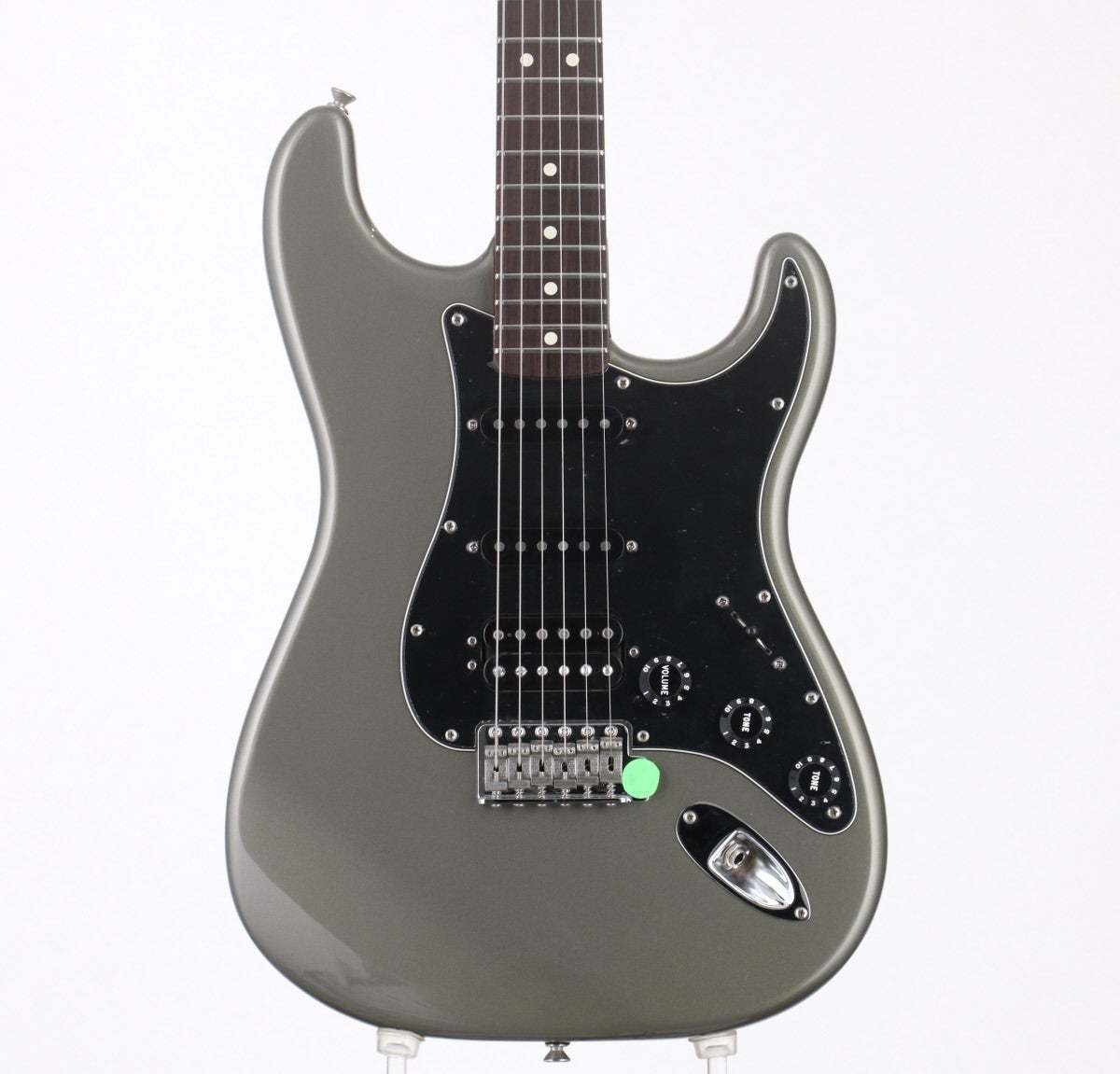 Fender Deluxe Strat Hss Rosewood Fingerboard Pewter 3.70Kg/2003 Safe delivery fr