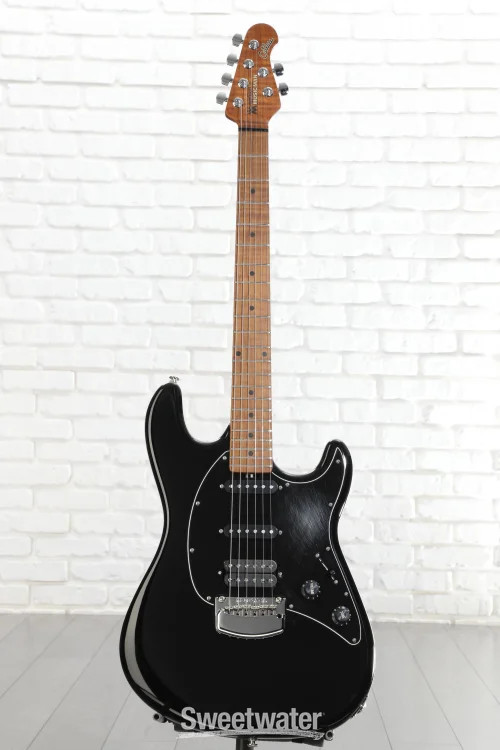 Ernie Ball Music Man Cutlass RS HSS Electric Guitar – Black
