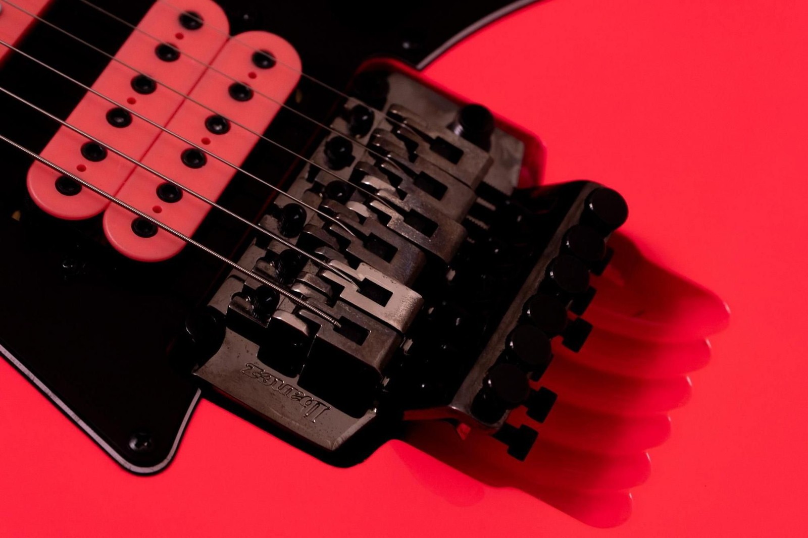 Ibanez JEMJRSP 2024 Used Meranti Body Maple Neck Jatoba FB Pink w/Soft Case