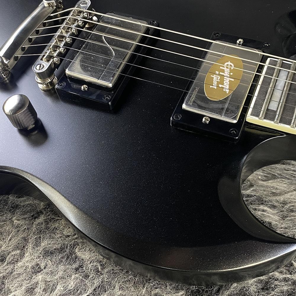 Epiphone SG Prophecy Aged Jet Black Metallic w/gig bag USED