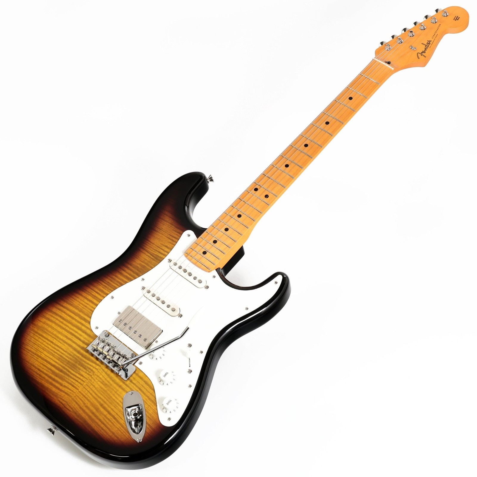 Fender Made In Japan FSR Hybrid II Stratocaster Flame Maple Top 2-Color Sunburst