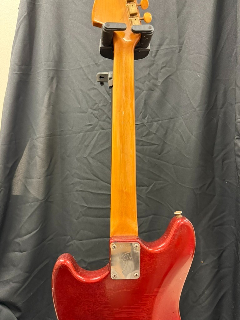Fender 1968 Mustang Competition Red Matching Head