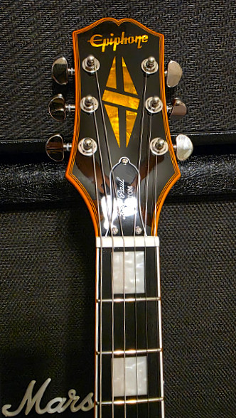 Epiphone Les Paul Custom Electric Guitar Orange Burst
