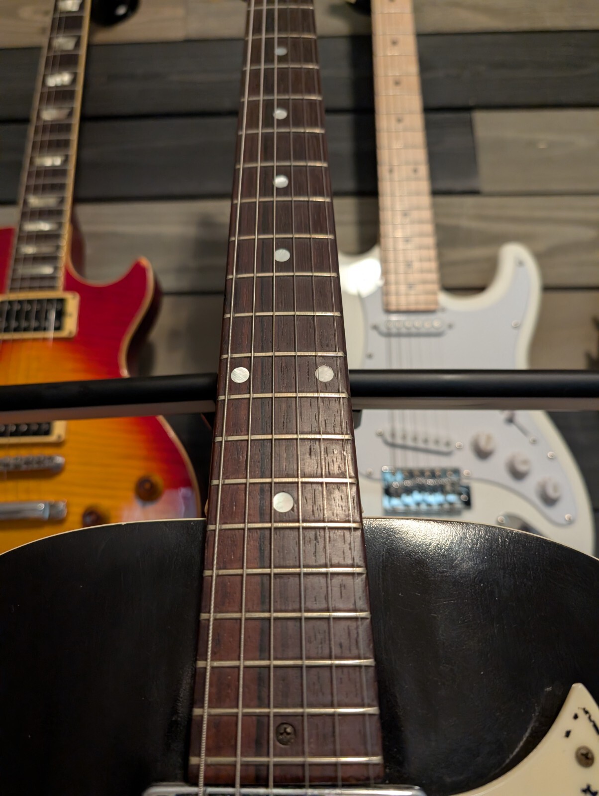 1962 Supro Ranchero Archtop Electric Guitar Sunburst Excellent Original Player