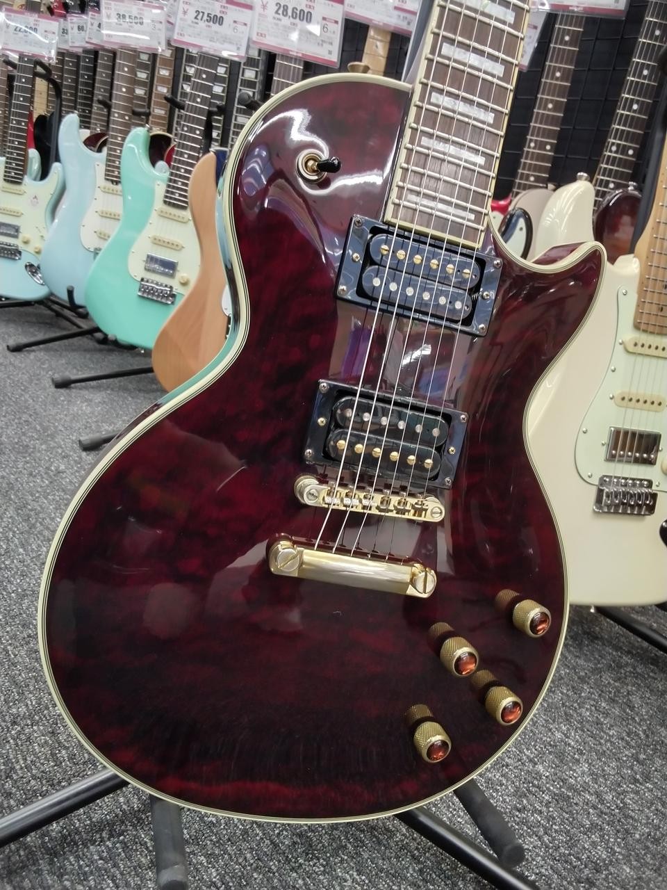 EPIPHONE LES PAUL CUSTOM PROPHECY PLUS ELECTRIC GUITAR 114230