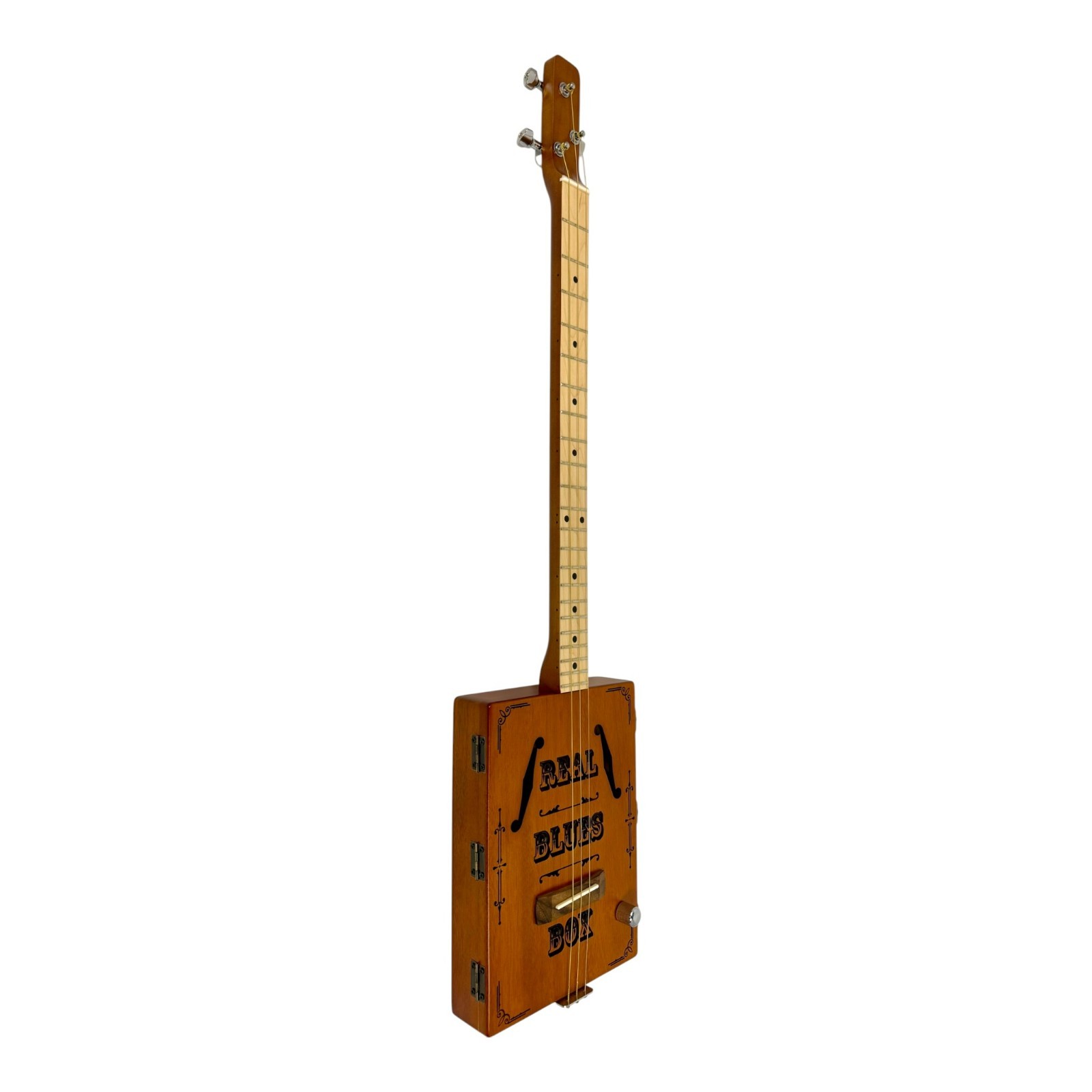 Haze Mahogany Cigar Box Guitar – Natural X1 DIY kits