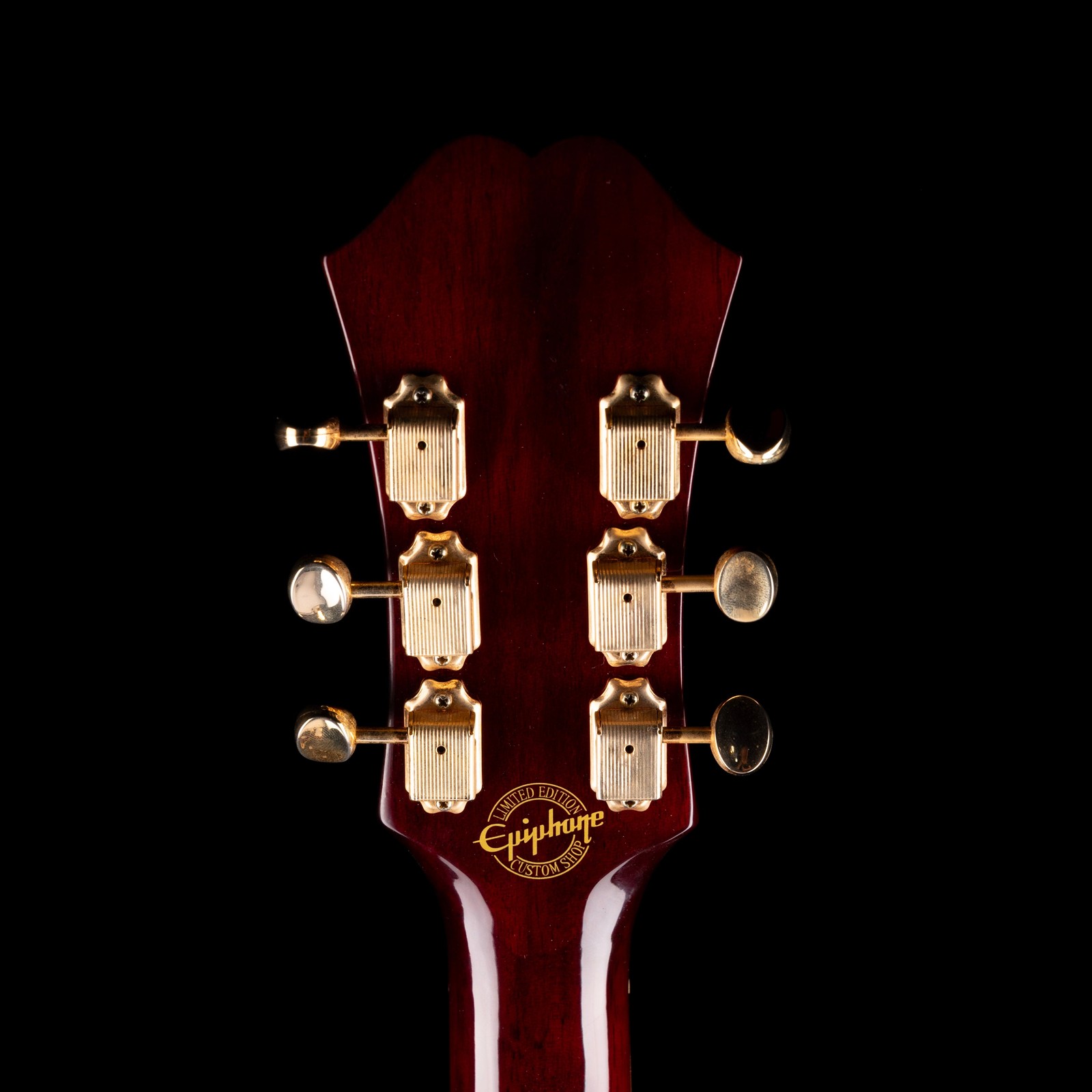 Pre-Owned 2009 Epiphone Riviera P93 WR Wine Red With OHSC