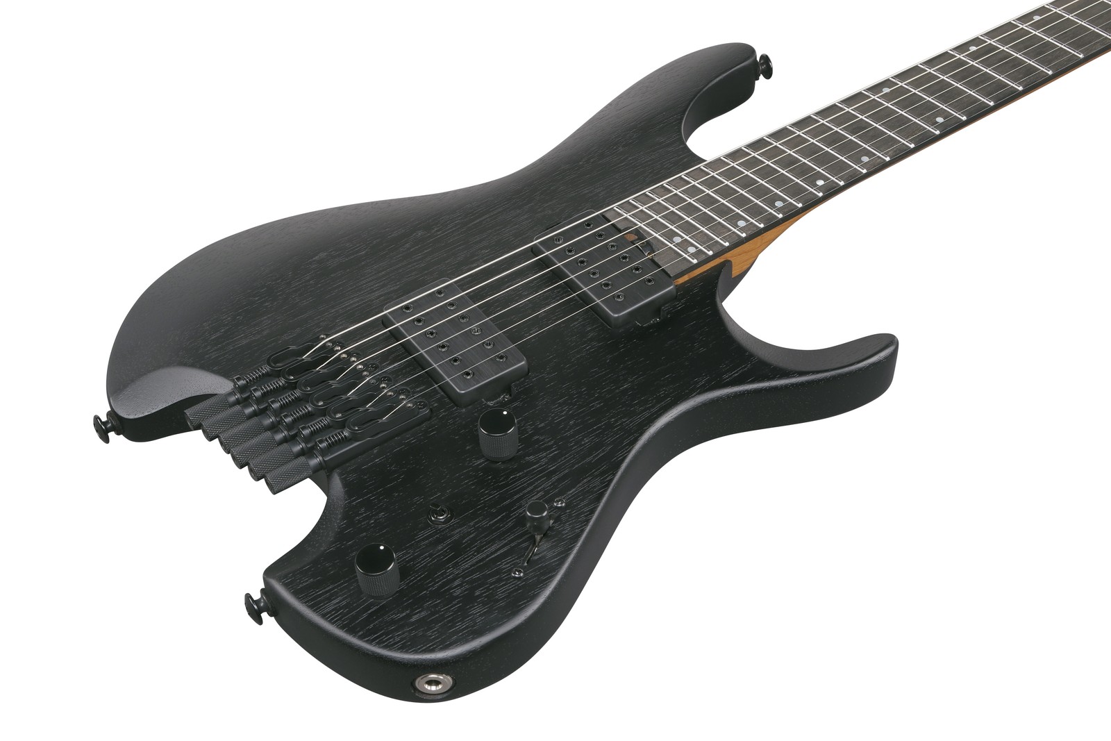 IBANEZ QX52B-WK Quest Headless Electric Guitar Weathered Black
