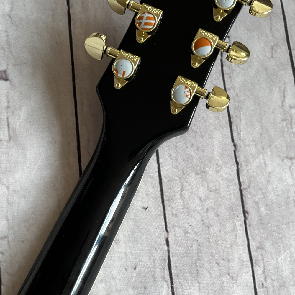 6 strings Black Beauty electric guitar gold hardware 3 pickups free shipping
