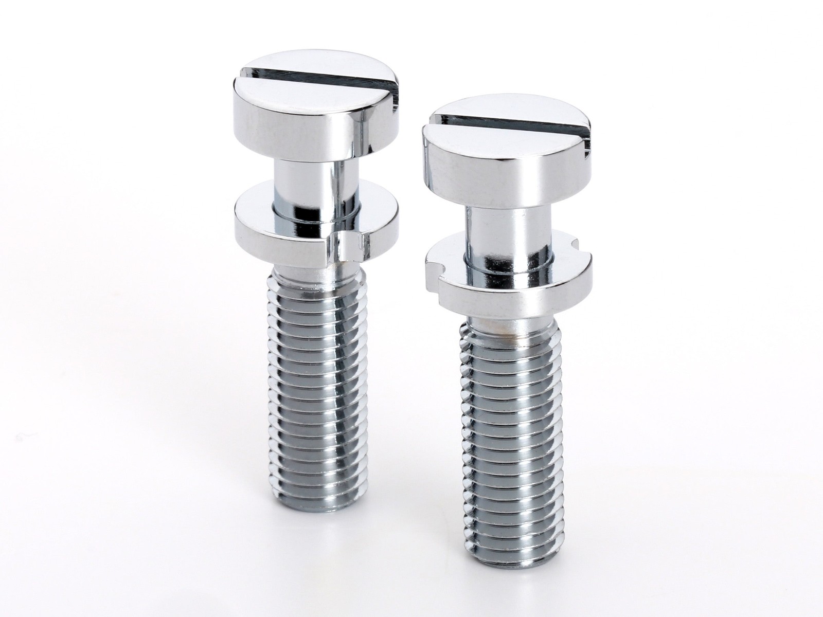 Music City Bridge Locking Tailpiece Studs, 5/16-24, Chrome