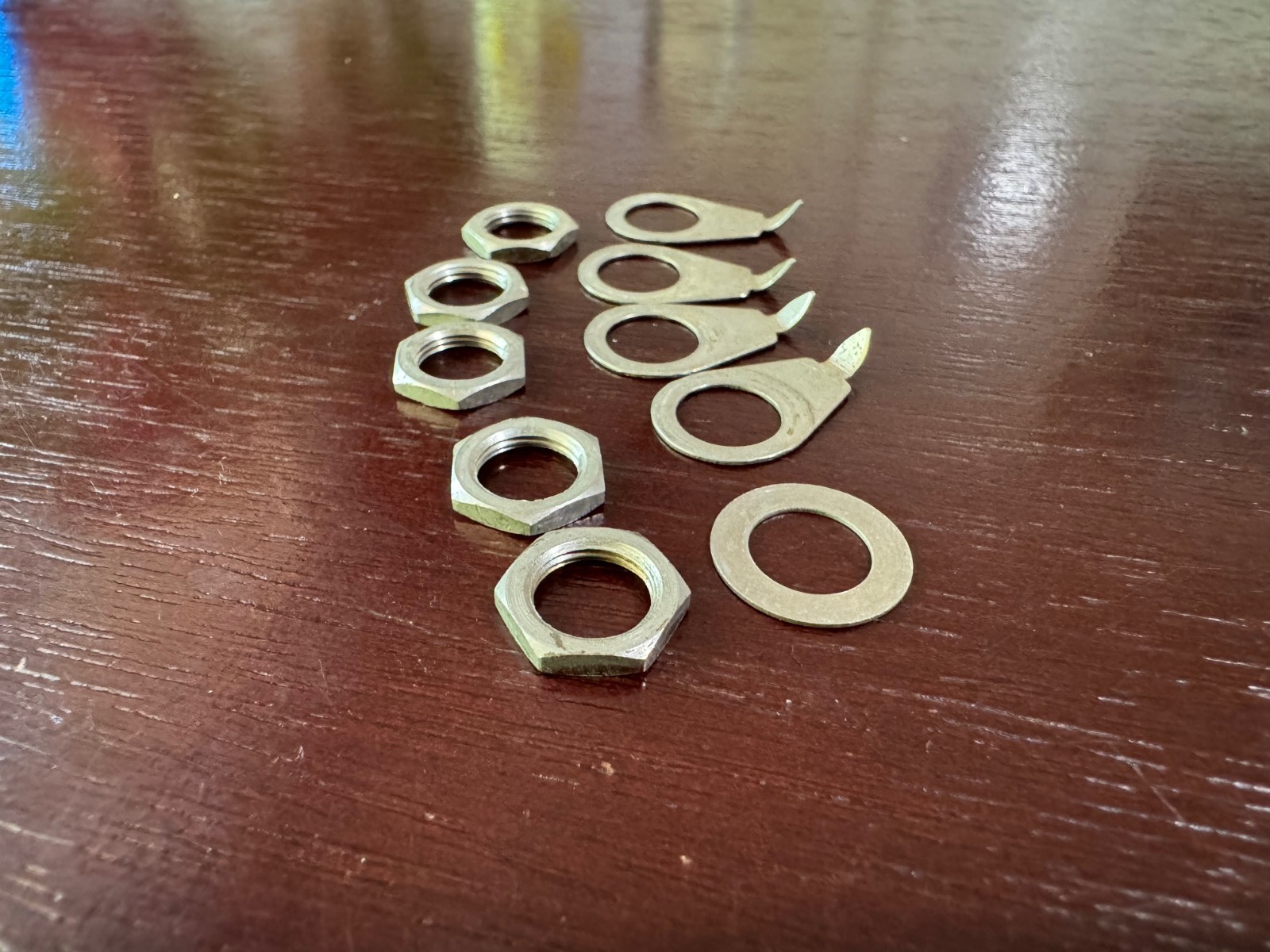 Gibson Vintage 1968 Les Paul Volume Tone Jack Washer Nuts ES SG 1967 1969 1970’s