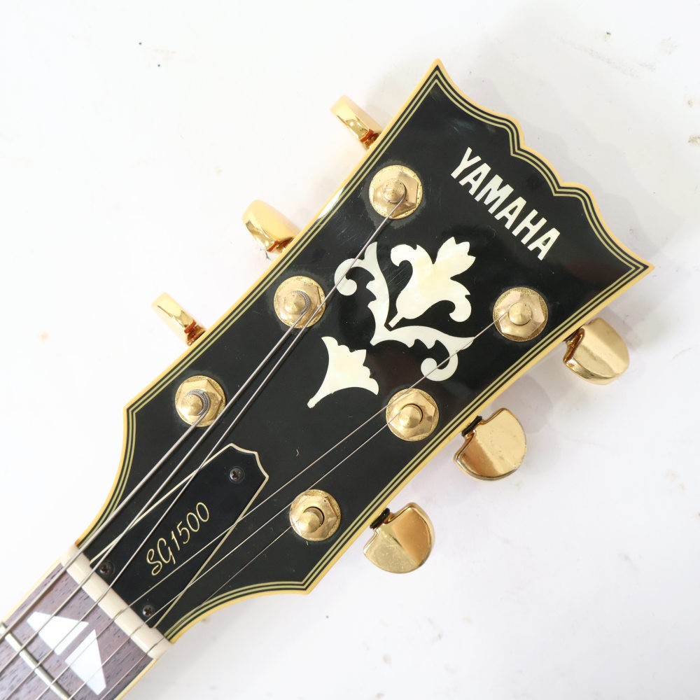 Used Yamaha SG1500 Persimmon Red, 1982 model.