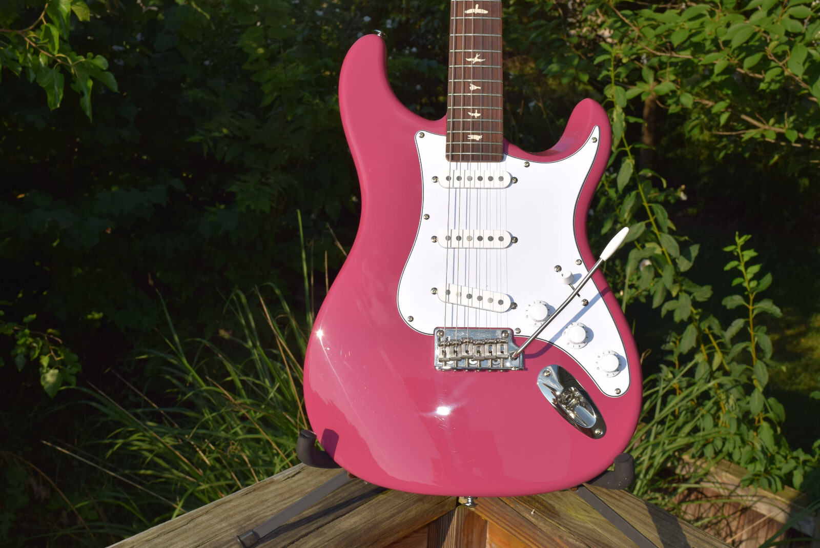 PRS Silver Sky John Mayer Signature Roxy Pink Electric Guitar w/Gig Bag