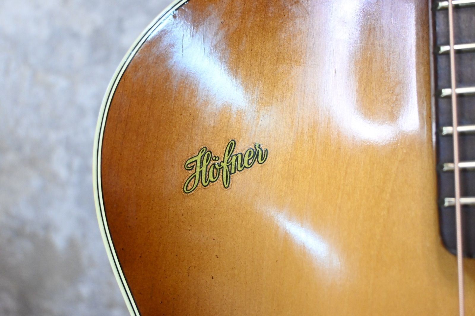 Hofner 455 Archtop Vintage 1950s Electric Guitar